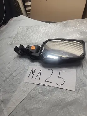 Mt-1384-bk Egbsmotorsports 1.5-2 Inch Clamp Roll Bar Rear Utv Mirror Abs For Honda Pionner 1000 Yamha Yxz Rhino
