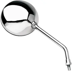 20-35200 Emgo Cb-style Round Chrome Mirror For Honda Cb Models And Universal Use