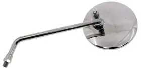20-42408 Emgo Universal Round Mirror - 4 Inch With 8 Stem 8mm Th