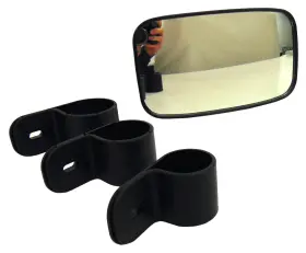 20-64574-12 Emgo Utv Side X Rear View Mirror 4.5x8 Fits Polaris Ranger 500 700 Xp Crew Efi