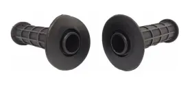 42-24650-8 Emgo Motocross Mx 7/8 Inch 115 Mm Handlebar Grips Black Fits Suzuki Ltz 250 400 Z400