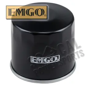 Atmi-su607563-18 Emgo 2002-2007 Suzuki Lt-f 400 Atv Micro Glass Black Oil Filter