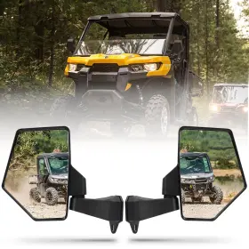 Es0301999pb1can Esploratori Defender Mirror Utv Side For No Door And Half 8 X 5.7 Inches Black