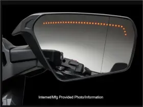 58510 Goldstrike Panovista Extended Convex Mirrors Goldwing 2018-up With Turn Signals