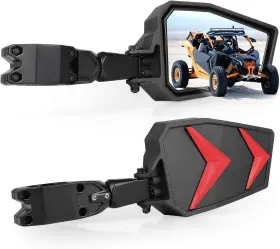 176574-goottan Goottan Utv Side View Mirrors Fits 1.75-2 Inch Roll Bar Adjustable For