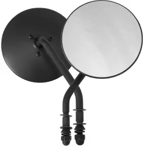 651839 Harddrive 153084 - Universal 4 Inch Round Mirror Black Right Side
