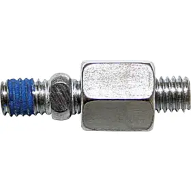 304-044 Highsider Mirror Adapter - M8 X 1.25 Mm Chrome