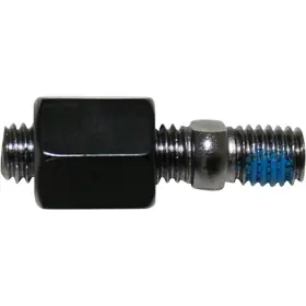 304-045 Highsider Mirror Adapter - M8 X 1.25 Mm Black