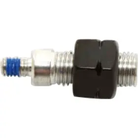 304-061 Highsider Mirror Adapter - M10 X 1.25 To M6 Left Hand Thread Black