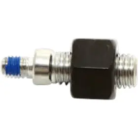 304-062 Highsider Mirror Adapter - M10 X 1.25 To M6 Right Hand Thread Black