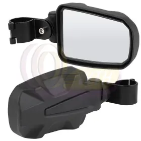 Htc16746634a Hightechdeals8 Offroad Side Rearview Mirror 1.75 Inch Roll Cage For Polaris Rzr 1000 S 900 Xp