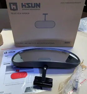 P338001892600000 Hisun Oem Black Rear View Mirror Stryker 550x Utv