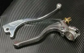 Blp02-06 Holeshot Motorsports Yamaha Banshee 350 02-06 Clutch And Brake Lever Set Shorty