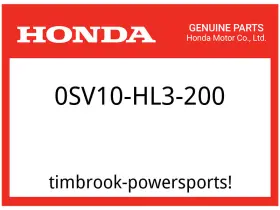 0sv10-hl3-200 Honda Oem Part Mirror Brkt Hd Drs