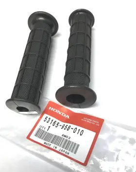 53165-958-010-18 Honda Oem 7/8 Inch Handlebar Bar Grips Hand Grip 2008 2009 Trx700xx Trx 700xx 700 Xx