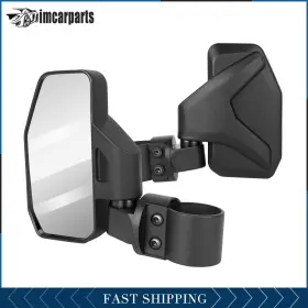 Im117191car Imcarpart Fits Polaris Ranger 400 500 800 Xp Side Round Atv Utv Exterior Mirrors Pair