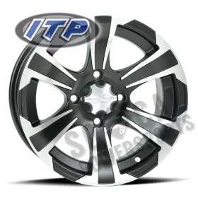 Iw-3415-117262 Itp Ss312 12x7 Blk With Mach 5 2 Trx500fpe Foreman 4x4 Es Ps Sra 2007-2009