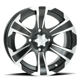 Iw-3415-117268 Itp Ss312 Whl 12x7 4/110 Blk With Mach 5 2 Trx650fga Rincon Gpscape Irs 2004-2005