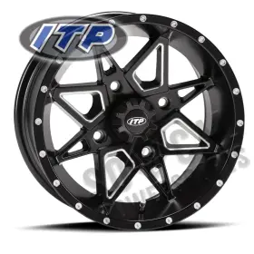 Iw-3415-124430 Itp Storm 14x7 4/110 Tornado Blk 2 5 Trx500fga Rubicon Gpscape Sra 2004-2008