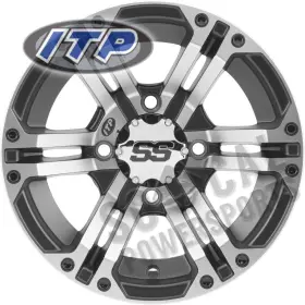 Iw-3415-127072 Itp Ss212 14x8 5 3 4/137 12mm Mach/blk Lt-v700f Twin Peaks 700 4x4 Sra 2004-2005
