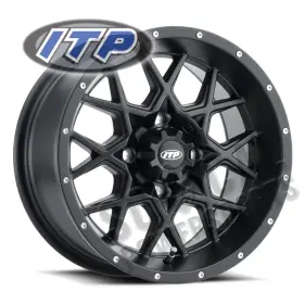Iw-3415-137806 Itp Storm 14x7 4/110 Hurricane Blk 5 2 Trx680fga Rincon Gpscape Irs 2006-2009