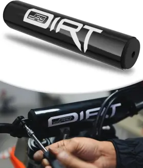 15120039 Jfg Racing Dirt Bike Handlebar Pad 9.84ftft Round 9.84&apos &apos Black