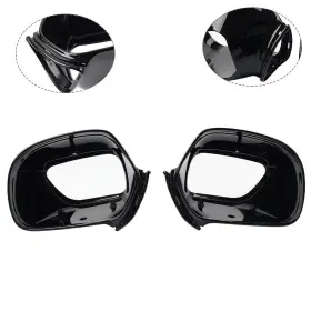 Kabusikikaisya-kawausa 550747706104 Rear View Side Mirror Housing Case Cover For Honda Gl1800 Goldwing 2001-11 Black