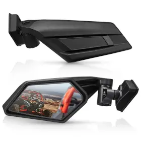 B0106-02401bk-km Kemimoto Kenimoto Can Am Maverick X3 Side Mirrors Pair New