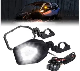 B0106-05603bk Kemimoto Utv Side Mirrors For 1.65-2 Inch Roll Bar New In Box