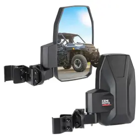 B0106-07102bk Kemimoto Can-am Commander/mave/def Upgraded Utv Wider Pro-fit Side Mirrors By