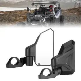 B0106-16251-bk Kemimoto B106-16251-bk Utv 1.6 Inch -2 Adjustable Rear View Side Mirrors Sku