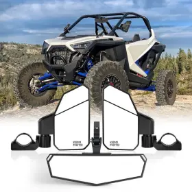 Bzh0237-02 Kemimoto Honda Pioneer/talon Side Mirror And Center For 1.6 Inch -2 Roll Bar By