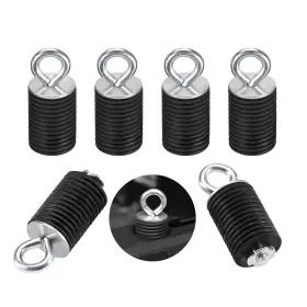 Utvta002bk Kemimoto Utv Tie Down Anchor 570 G 6 Pcs Black 1-7 Compatible Polaris Ranger