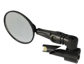 12-165-22 Kimpex Universal Motorcycle Bar End Style Mirrors / Bolt On Rear View Handlebar Mirror