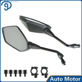 Lp606696ks Labwork Rear View Side Mirrors Atv Fit For Can-am Outlander 650 2007-2020