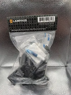 Lamphus 816159028693 Lampgus Off-road Atv Utv Light Bar Mount Mounting Bracket Clamp Kit