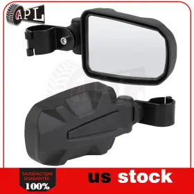 Ap16746601l Leader 1.75 Inch Roll Bar Utv Offroad Side Rear View Mirror For Polairs Rzr 1000 Kawasaki