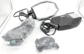 Led-ac15 Legacy Utv Led Side Mirror Round Tube Cage Universal