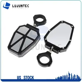 Lj167463tc-a1 Ljt 1.75 Inch Clamp Utv Rear Side View Mirrors For Polaris Rzr 570 S 800 Xp 4 1000 900