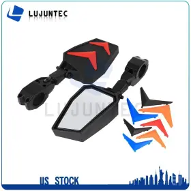 Lj167465tc-a1 Ljt Utv Foldable Ustable For 1.75 Inch Polaris Rzr S 800 Xp 900 1000 Side Mirrors