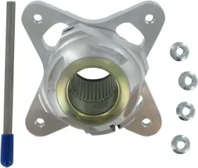9169-l158916-atv Lone Star Racing Anti-fade Locknut For 1999-2008 Honda Trx400ex Sportrax Atv