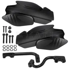 2876846 M Mati For 2015-2024 Polaris Sportsman 850 Xp 1000 Black Hand Guards And Bracket Kit Assy