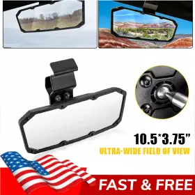80301037 Markenlos Utv Center Rear View Mirror For 2016-2024 Can Am Defender Hd5/hd8/hd10 Off-road