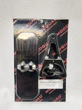 Rvm-2-plk Modquad Ultra Compact 2 Inch Rear View Mirror Mount Fits Canam Honda Polaris Utv