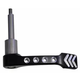 Tt1-yblk-09 Modquad Billet Extended Thumb Throttle Yamaha Raptor 700 09 Up Yfz450r Yfz 450r