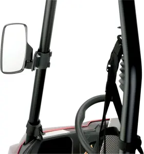 56-18082a Moose Offroad Mirrors - Side View Rectangle Black 2 Inch