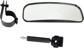 148424 Moose Racing Wide Angle Utv Mirror Black Can-am