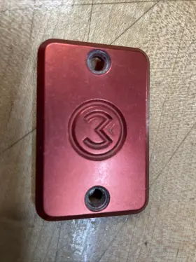 M860-24 Moose Racing Master Cylinder Cover Red For Honda Trx 250 R 400 Ex 450 All Years