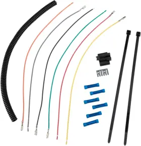 5954-m746486-atv Moose Utility Left Handlebar Controls Pigtail Harness For 2000-2002 Polaris Trail Boss