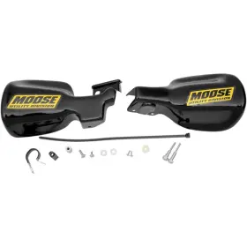 8456-m373490-atv Moose Utility Handguards-black For 2013 Honda Trx420fa Rancher At Atv